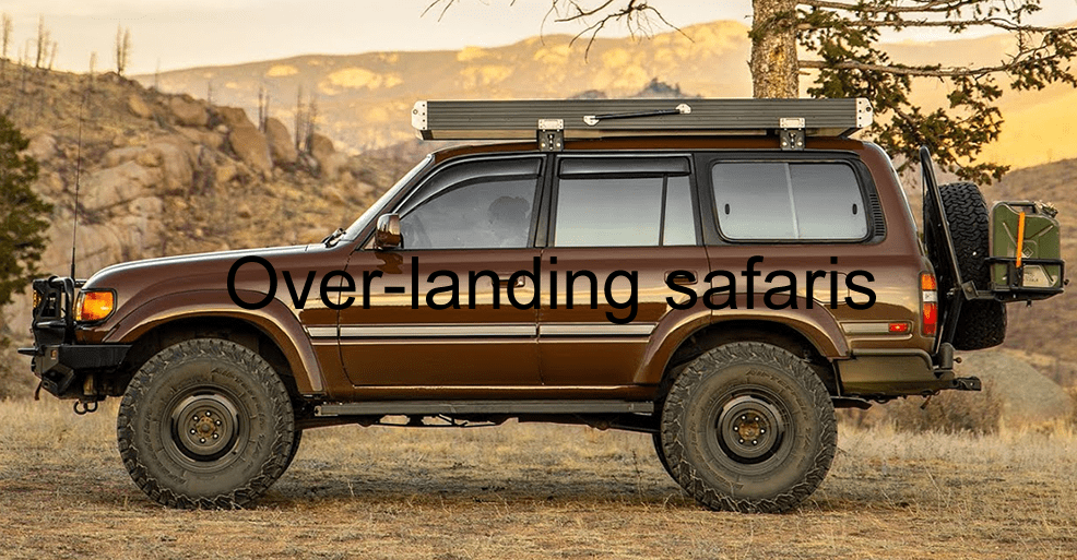 4x4 Toyota Land Cruiser - Overlanding Safaris